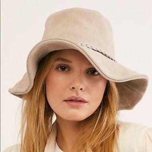 Free People Tennessee Suede Floppy Bucket Hat